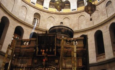 Jesus tomb in Jerusalem
